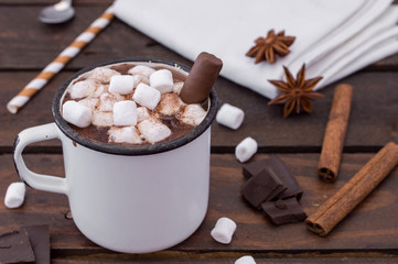 Obraz na płótnie Canvas Mug of Hot Chocolate