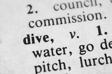 Obraz premium Dive