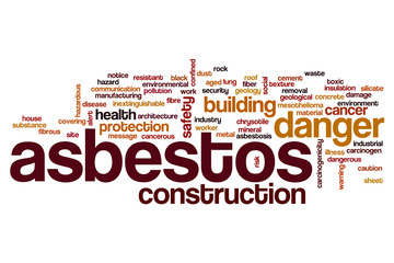 Asbestos word cloud