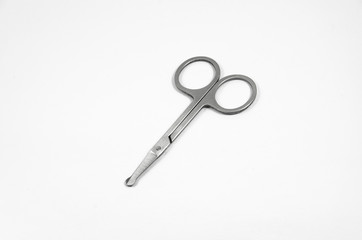 Scissors Nose Hair isolated on white background