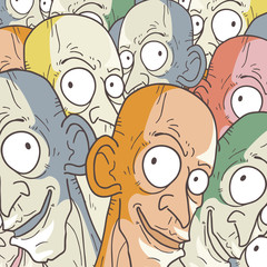 funny face background