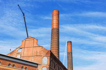 Fototapeta premium Battersea power station isolated