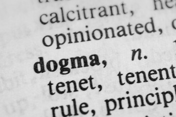 Fototapeta premium Dogmat