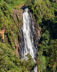 Fototapeta na wymiar Devon water fall in Sri Lanka