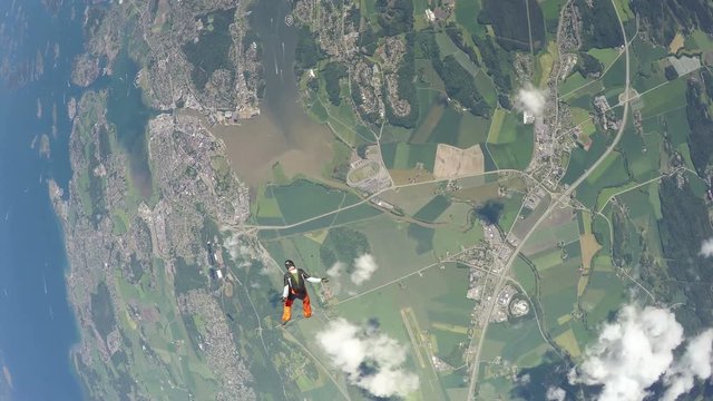 Skydiving in Norway