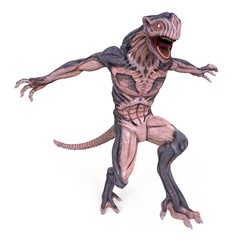 Fototapeta premium 3D Illustration Monster