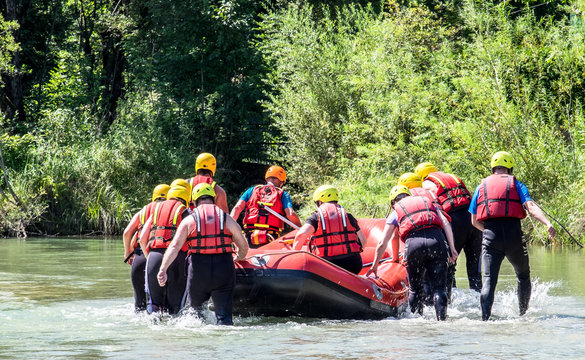 rafting