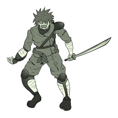 Fototapeta premium brave warrior