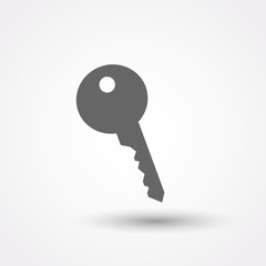 Key icon. Vector