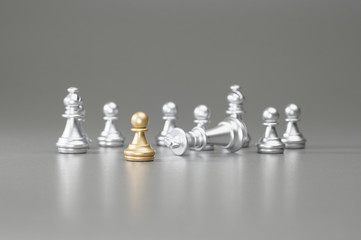 Golden Pawn chess © masuti