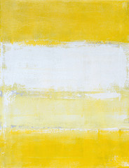 Szary i żółty streszczenie sztuka malarstwo - 119711808