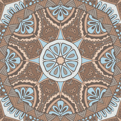 ethnic geometric  seamless tribal  pattern 