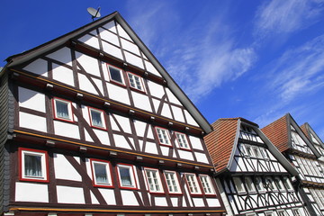 Fachwerkhäuser in Bad Hersfeld