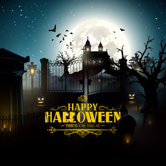 Fototapeta premium Halloween background