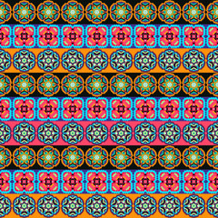 Vector stripes pattern. tribal seamless texture, multicolor stripes
