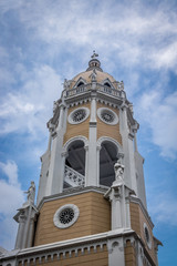 San Francisco de Asis Church Tower in Casco Viejo - Panama City, Panama
