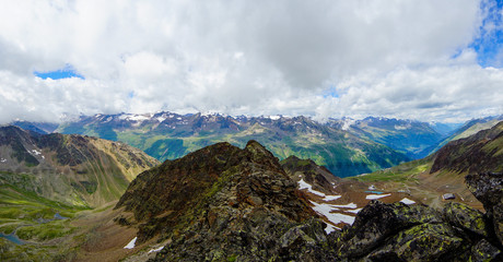 Fototapeta premium Oetztal mountains, Tirol