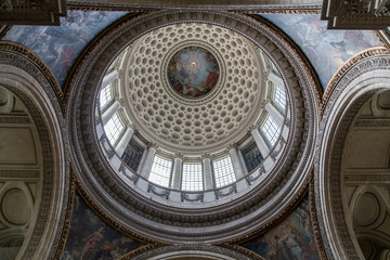 Obraz premium Pantheon a Parigi, Francia. Sito dell'Unesco