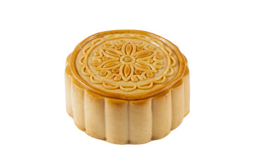 Mooncake and tea,food and drink for Chinese mid autumn festival.