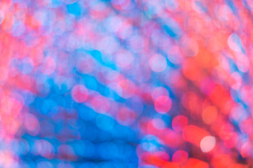 Abstract circular light bokeh background