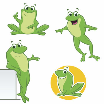 Cartoon Frogs