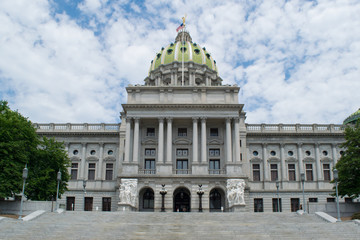 Fototapeta na wymiar Capitol Building Harrisburg, Pennsylvania