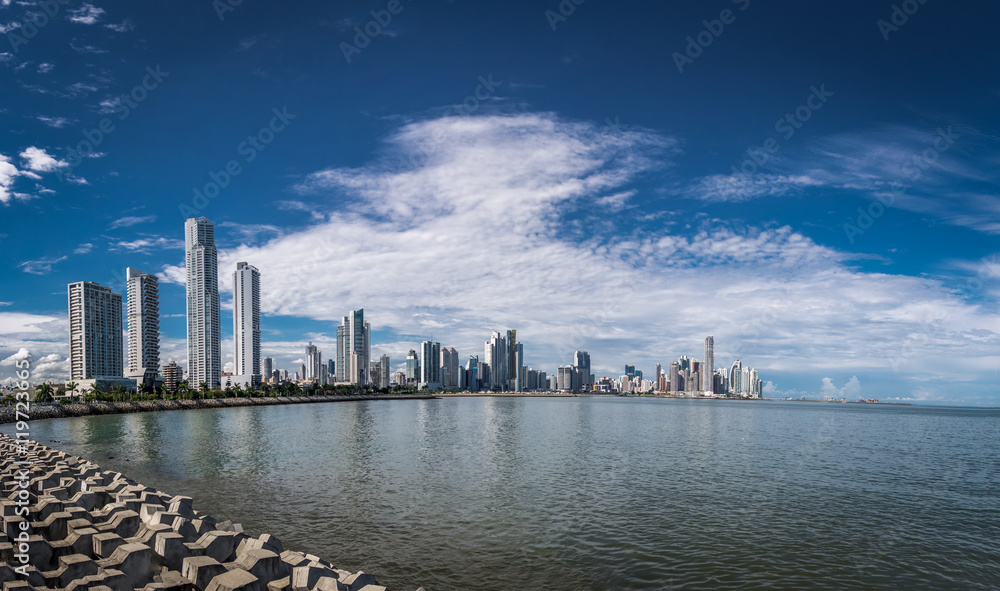 Wall mural Panama City Skyline - Panama City, Panama