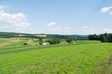 Naklejka premium Glen Rock, Pennsylvania Farmland Landscapes