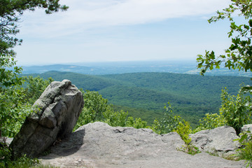 Landscape of Annapolis rock, in Maryland