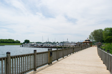Havre De Grace, Maryland next to the Susquehanna River