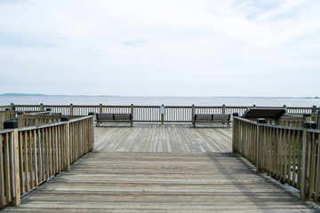 Obraz premium Water Front Area in Havre De Grace, Maryland