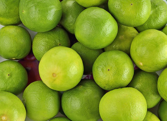 Fresh ripe limes