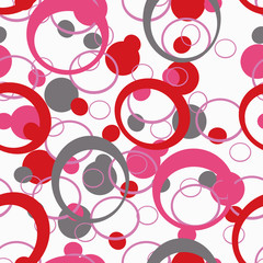 Colored ovals background