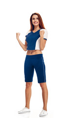 woman fitness. exercise