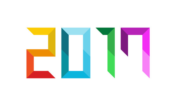 colorful text 2017 logo