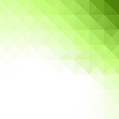 Green Grid Mosaic Background, Creative Design Templates