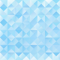 Blue Grid Mosaic Background, Creative Design Templates