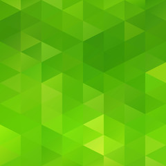 Green Grid Mosaic Background, Creative Design Templates