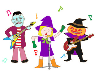 ハロウィンのコンサート