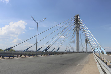 Cable-stayed bridge