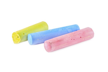 Children's colored chalks