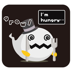 オバケちゃんねる。 おなか空いた