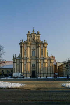 Church of the Assumption of the Virgin Mary and St. Joseph (Carmelite Church) in Warsaw, Poland