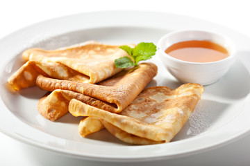 Crepes with Honey
