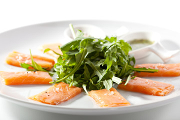 Fresh Salmon Carpaccio