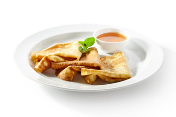 Crepes with Honey