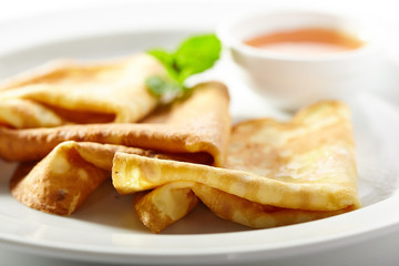 Crepes with Honey