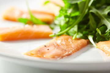 Fresh Salmon Carpaccio