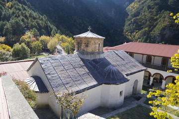 ordodox monastery in Konitsa Ioannina Greece