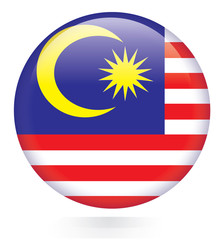 Malaysia flag button